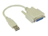 InLine - USB-Kabel - USB (M) zu 15 pin D-Sub (DB-15) (W)
