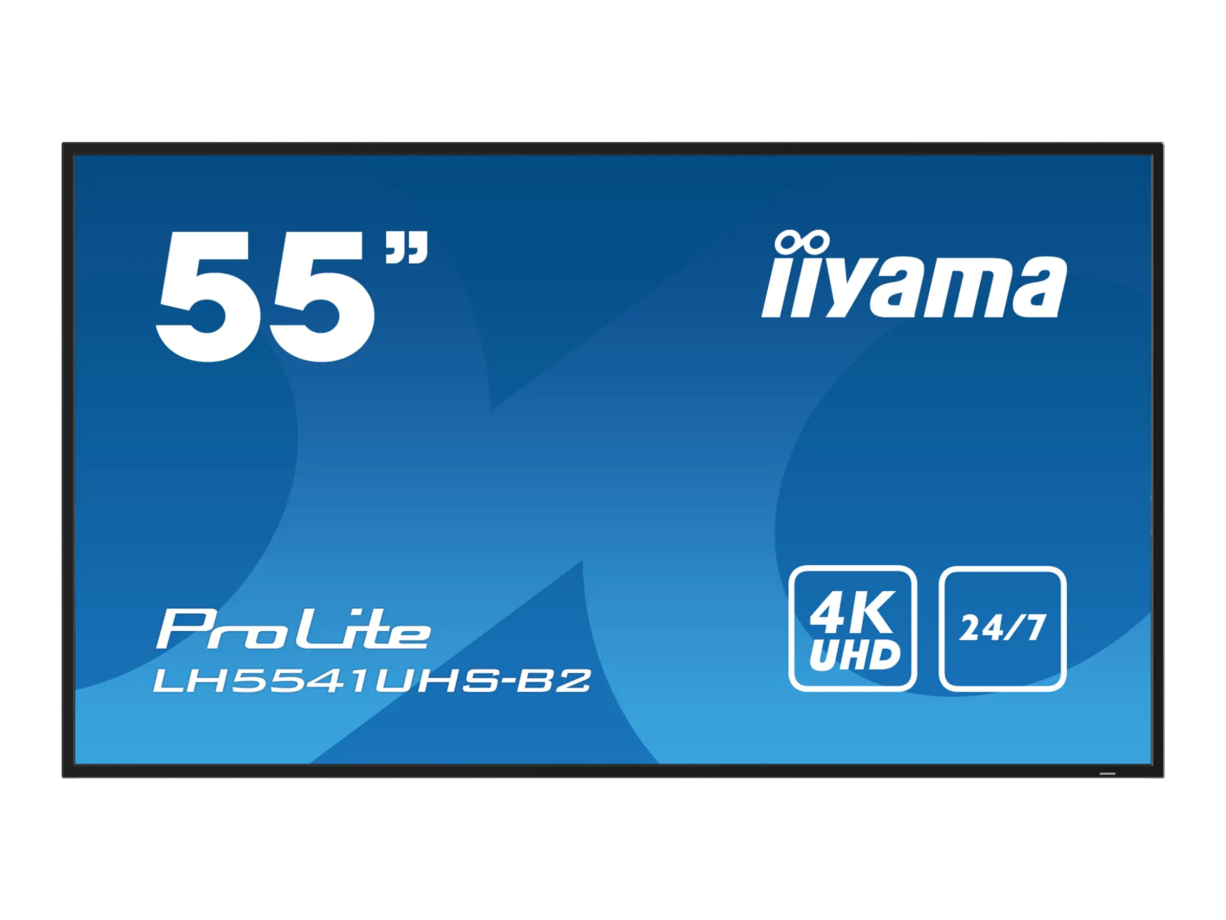 Iiyama ProLite LH5541UHS-B2 - 140 cm (55") Diagonalklasse (139 cm (54.6") sichtbar) LCD-Display mit LED-Hintergrundbeleuchtung - Digital Signage - 4K UHD (2160p) 3840 x 2160 - Schwarz, glänzend
