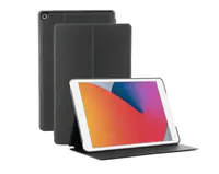 Mobilis RE.LIFE - Flip-Hülle für Tablet - mit Klappe - Ledereffekt-Material - Schwarz - für Apple 10.2-inch iPad