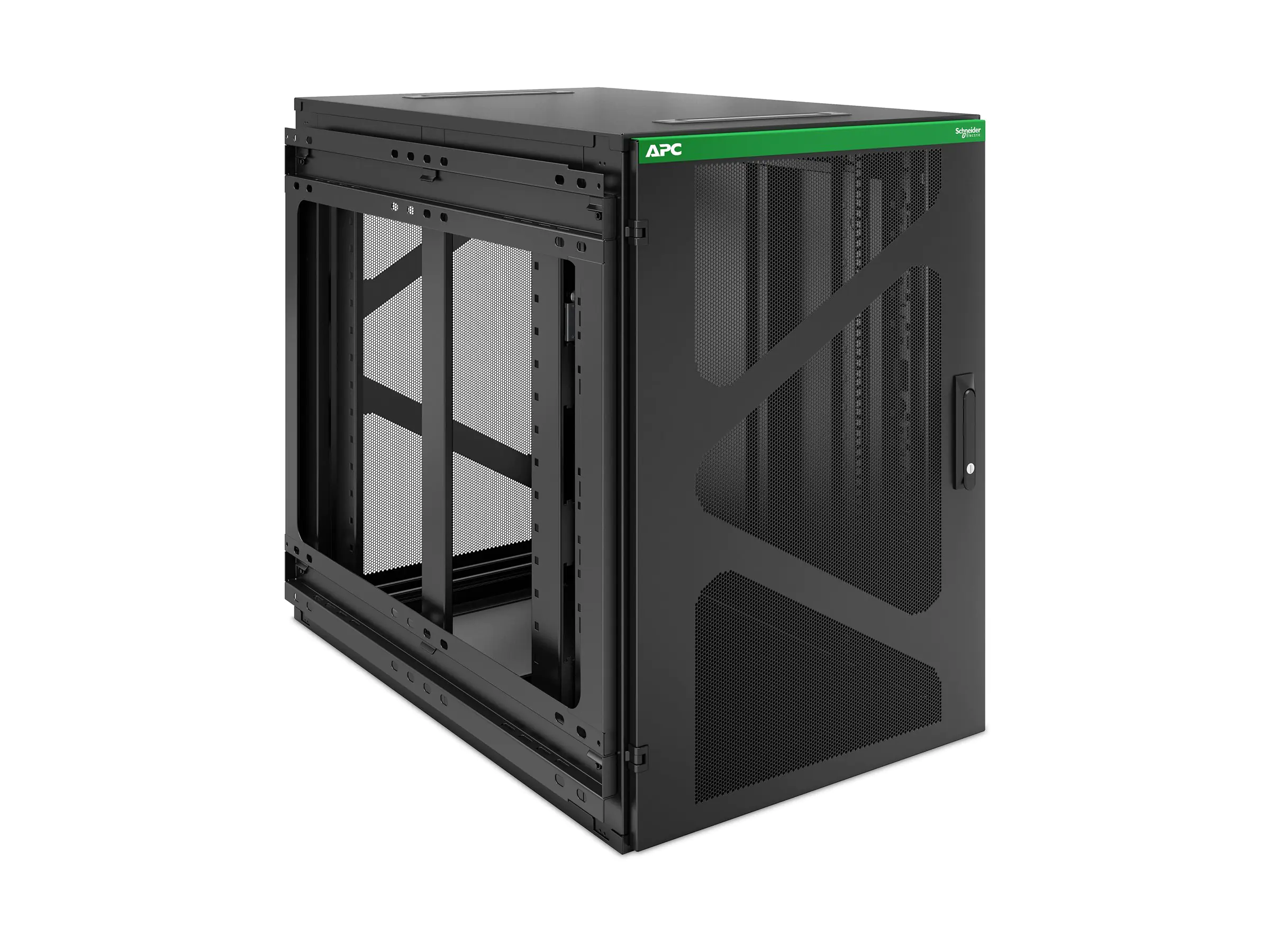 APC NetShelter - Schrank - geeignet für Wandmontage - 18U - 48.3 cm (19") AR118SM