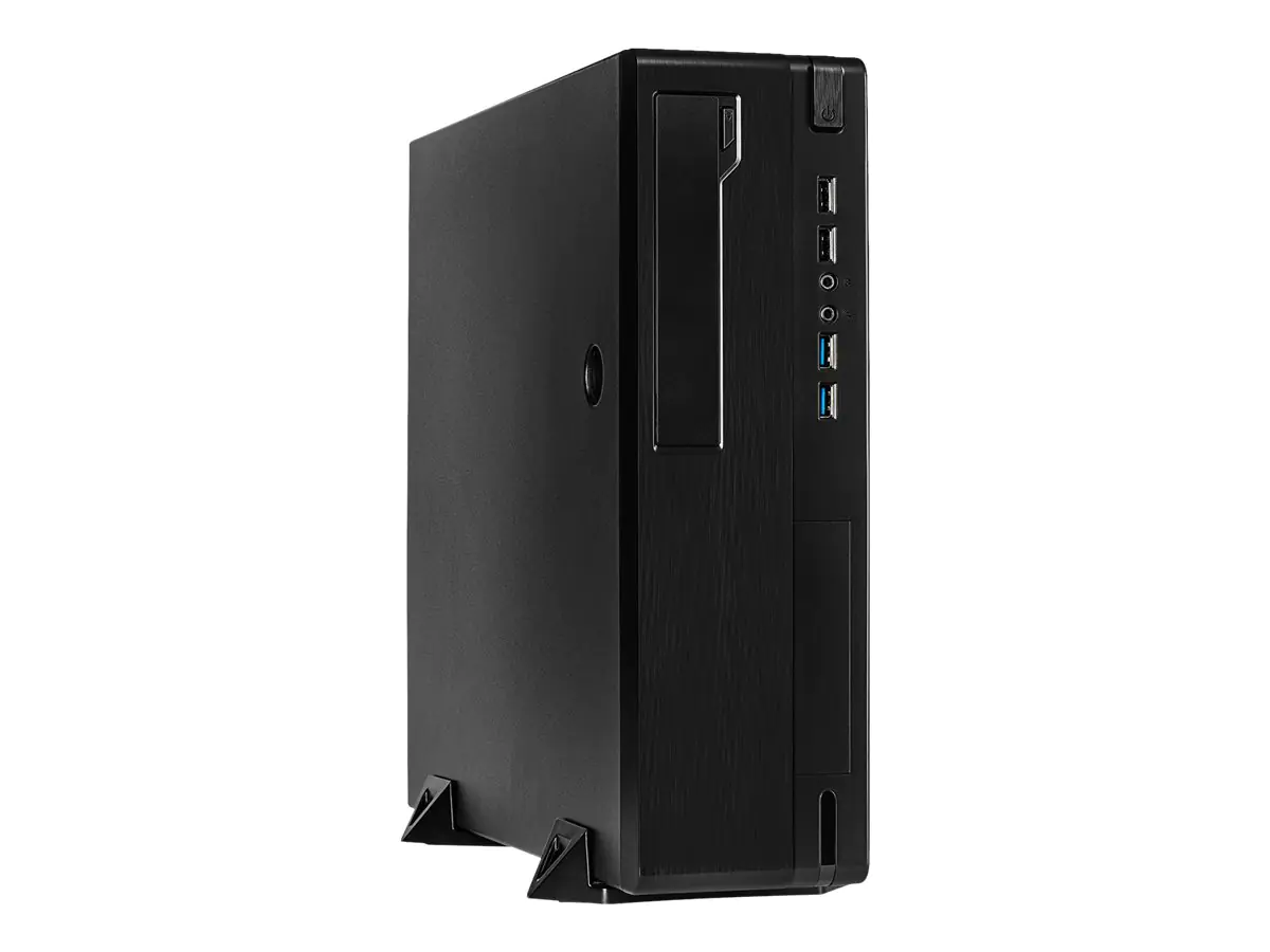 Inter-Tech IT-502 Desktop - Tower - micro ATX - ohne Netzteil - USB/Audio