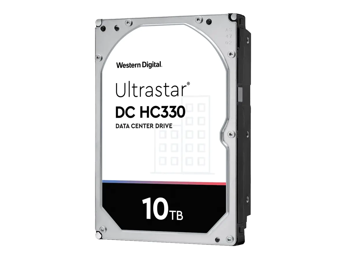 WD Ultrastar DC HC330 WUS721010AL5204 - Festplatte - verschlüsselt - 10 TB - intern - 3.5" (8.9 cm) - SAS 12Gb/s - 7200 rpm - Puffer: 256 MB