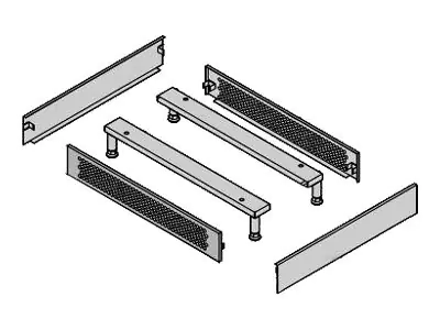 SCHROFF VARISTAR - Rack-Basis und Sockel (belüftet) 23130187