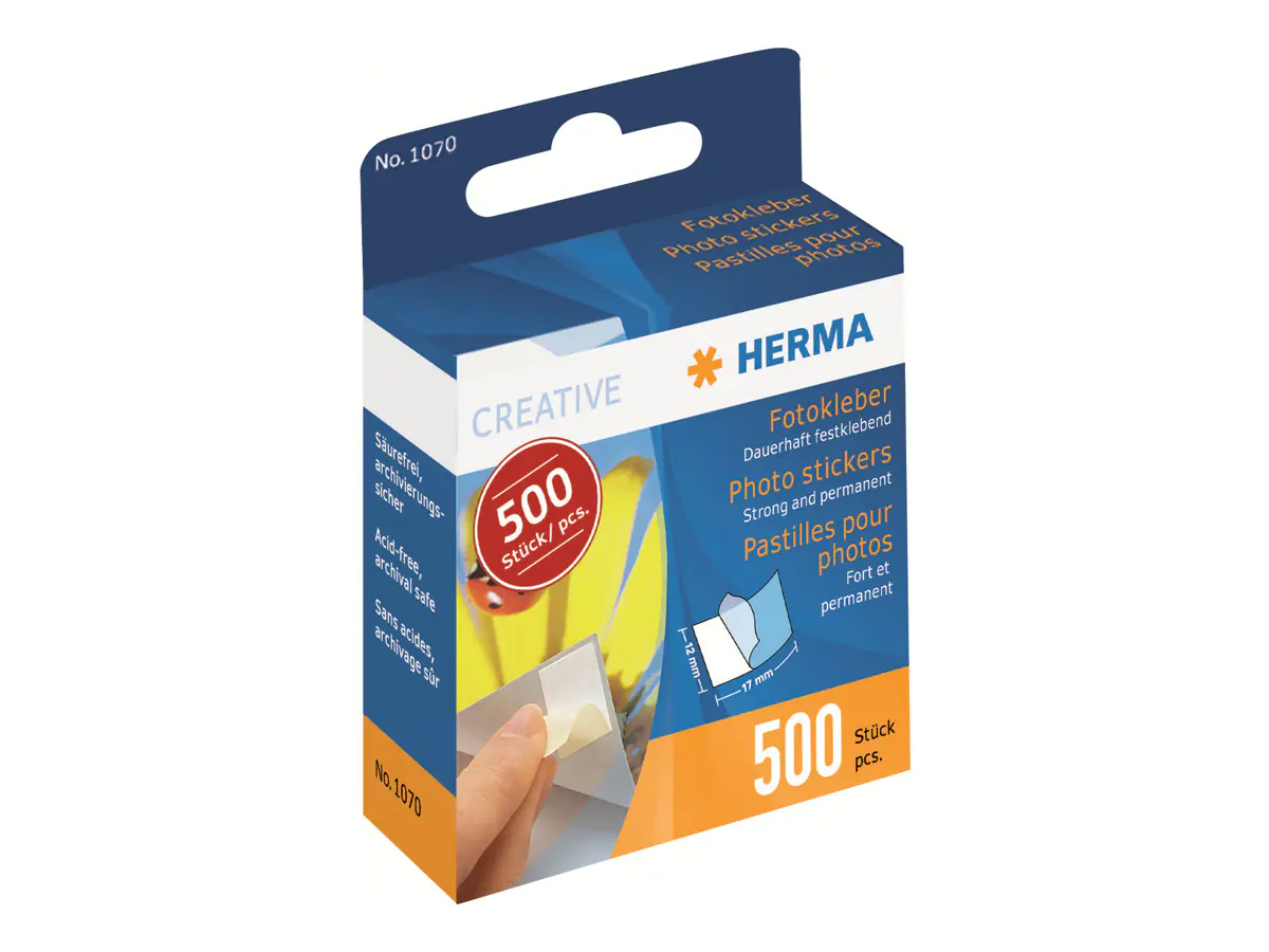 HERMA Postkartenaufkleber (Packung mit 500) 1070
