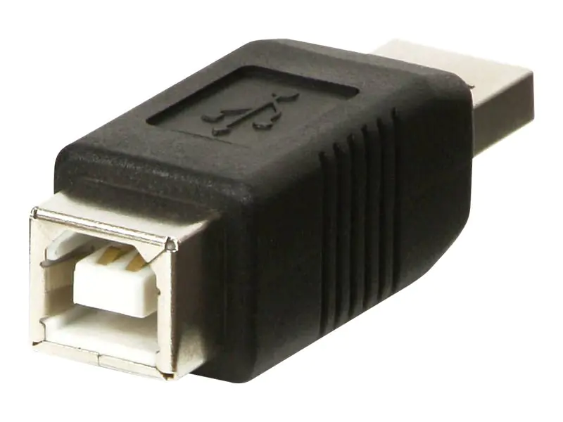 Lindy - USB-Adapter - USB (M) zu USB Typ B (W) - USB 2.0 - Schwarz