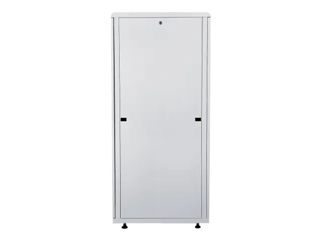 Intellinet Network Cabinet, Free Standing (Standard), 42U, Usable Depth 123 to 573mm/Width 503mm, Grey, Flatpack, Max 1500kg, Server Rack, IP20 rated, 19", Steel, Multi-Point Door Lock, One Lock Per Side Panel, Three Year Warranty - Schrank Netzwerkschran