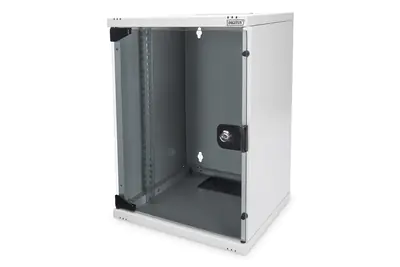 Digitus DN-10-09U - Gehäuse - geeignet für Wandmontage - Hellgrau, RAL 7035 - 9U - 25.4 cm (10")
