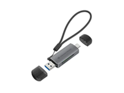 Conceptronic - Kartenleser (microSD UHS-I, SD UHS-I, microSDHC, microSDXC, SDHC, SDXC) - USB 3.0