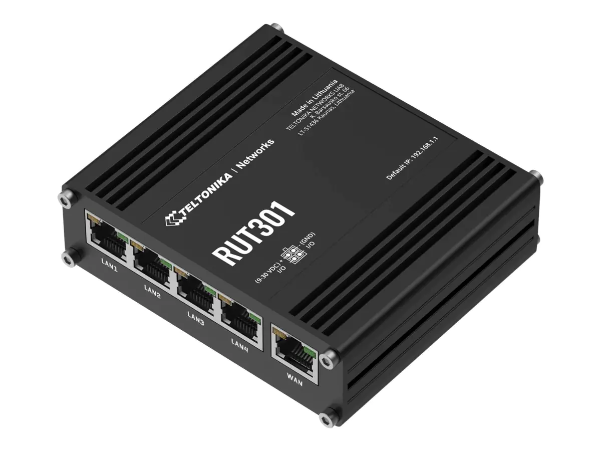 Teltonika RUT301 - Router 4-Port-Switch - an DIN-Schiene montierbar