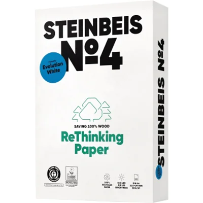 Steinbeis Recyclingpapier DIN A4 80 g/m² - Normal/Kopierpapier - 80 g/m² 8018A80S