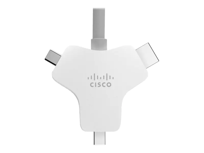 Cisco Multi-head - Video- / Audio- / Datenkabel - HDMI männlich zu HDMI, Mini DisplayPort, 24 pin USB-C männlich - 9 m - für Webex Room Kit Mini - No Encryption and No Radio, Room Kit Pro