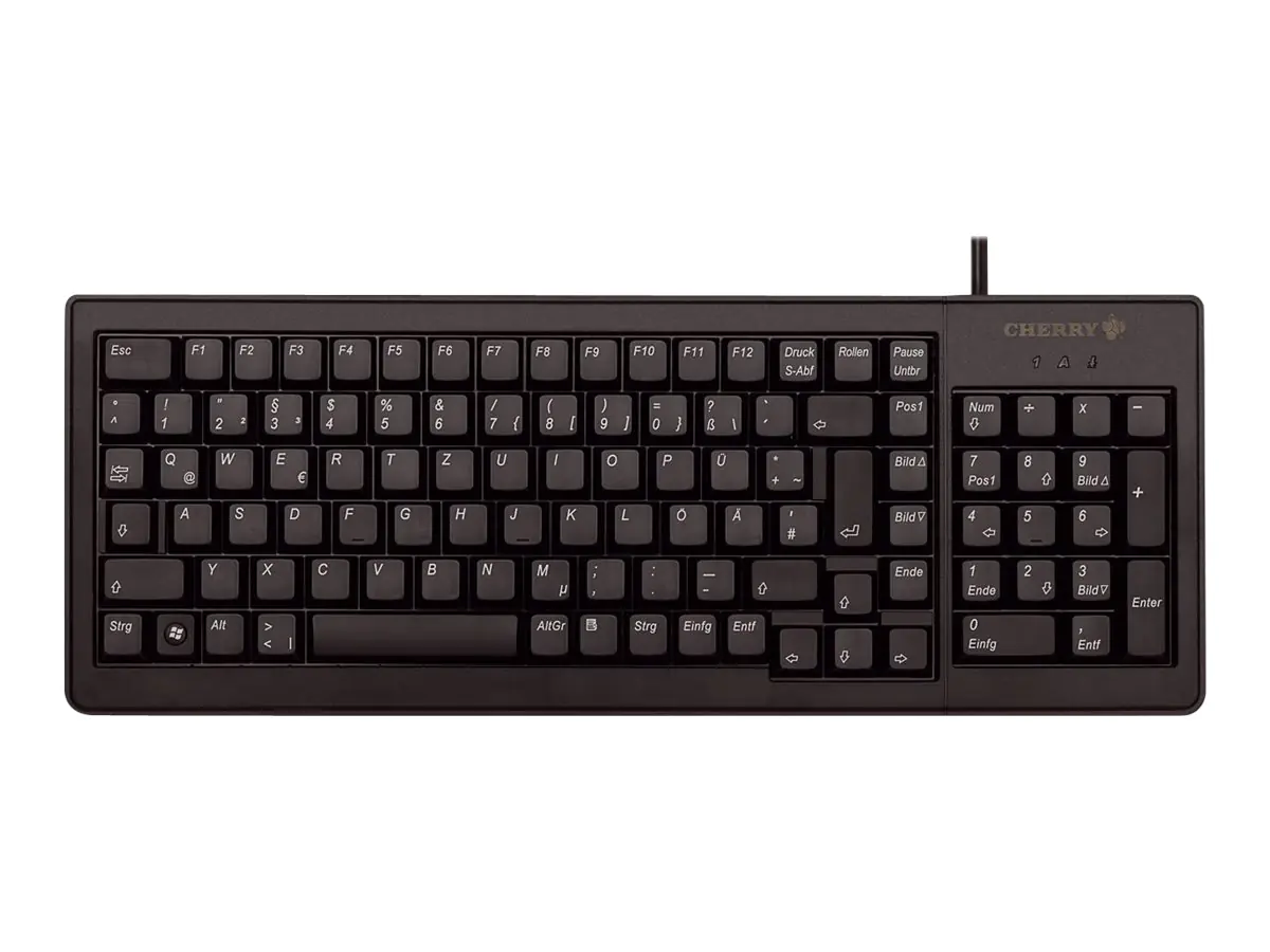 CHERRY G84-5200 XS Complete Keyboard - Tastatur - PS/2, USB - GB - Schwarz