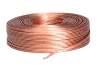 Secomp VALUE - Bulk-Lautsprecherkabel - 100 m - durchsichtig - flach