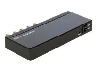 Delock - Video-Schalter - 4 x 3G-SDI - Desktop
