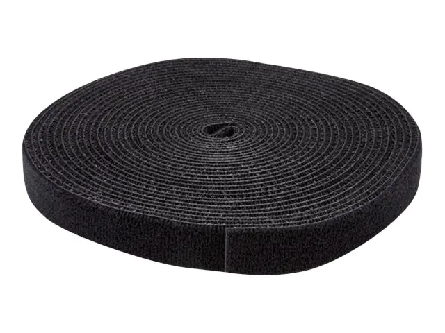 StarTech Klettverschluss 7,6m Rolle - Schwarz - Kabelbinderrolle - 7.62 m - für P/N: CABSHF2POST2, HKLP25BL, HKLP25GN, HKLP25RD, HKLP25YW, RK4OD