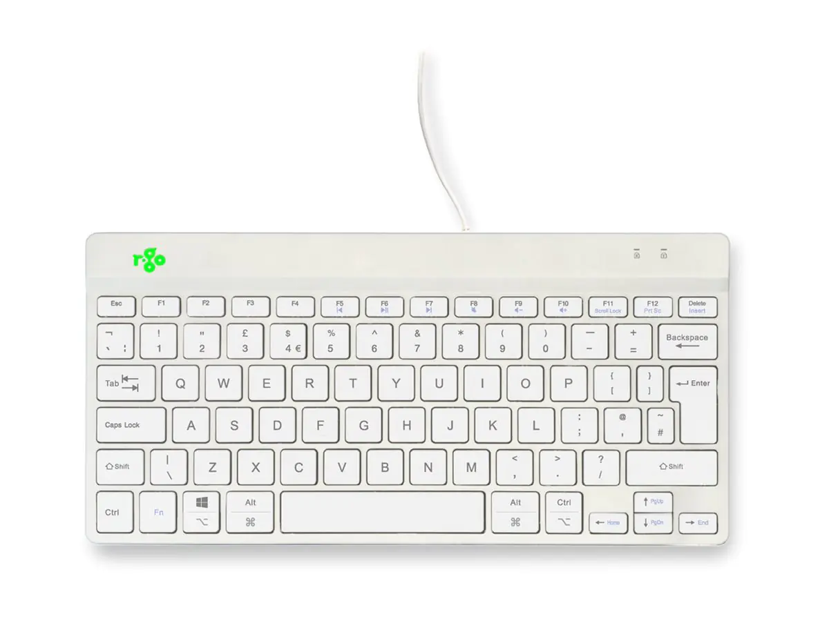 R-Go Compact Break - Tastatur - mit integrierter