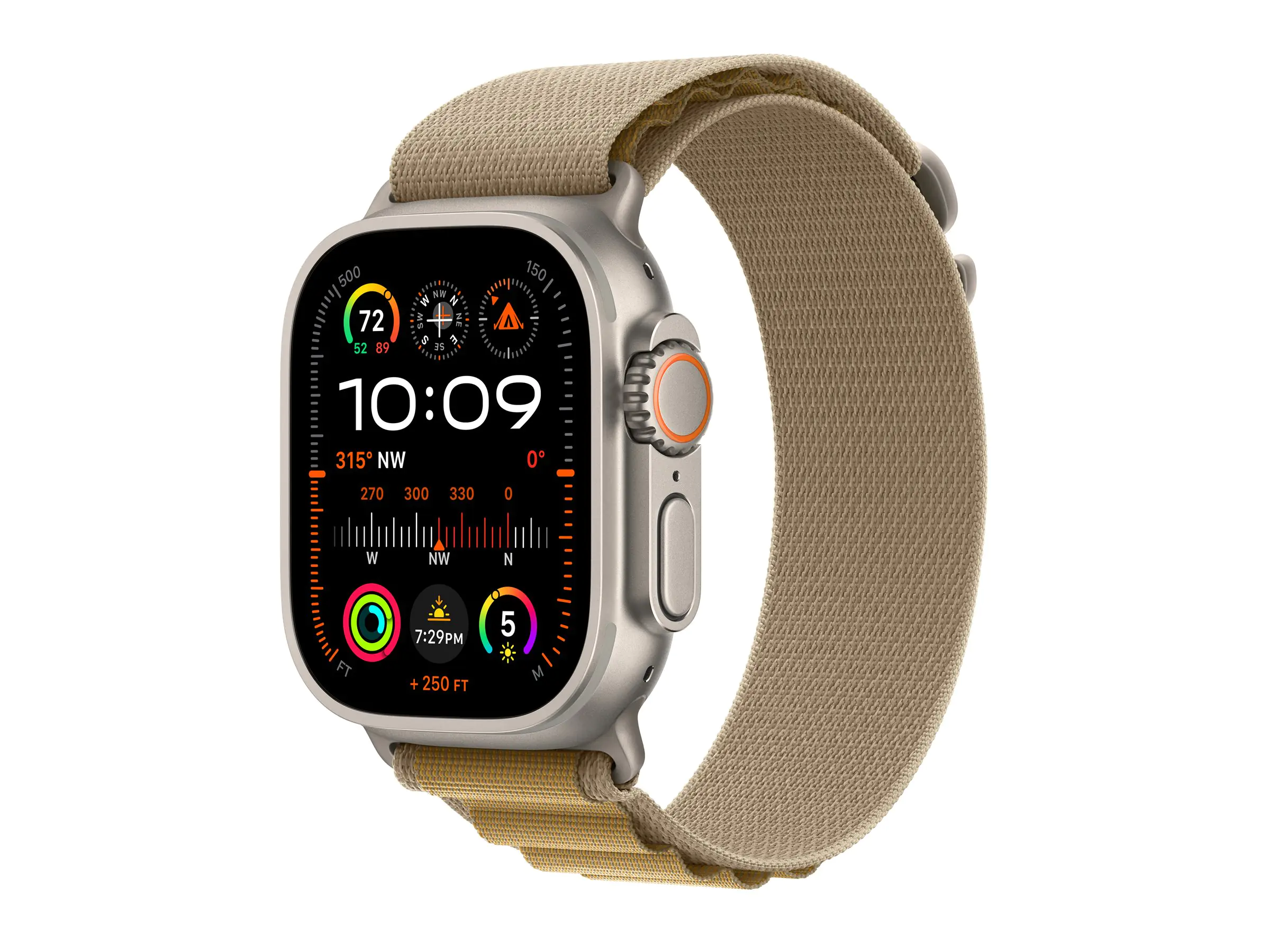 Apple Watch Ultra 2 - 49 mm - natural titanium