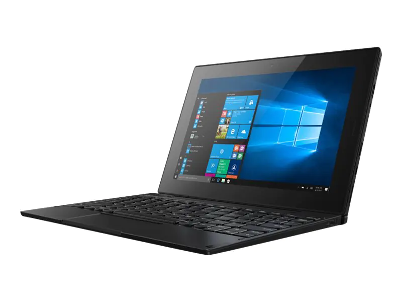 Lenovo Tablet 10 20L3 - Tablet - mit Tastatur-Dock - Celeron N4100 / 1.1 GHz - Win 10 Pro 64-Bit - 4 GB RAM - 64 GB eMMC - 25.65 cm (10.1")