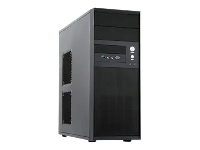Chieftec Mesh Series CQ-01B-U3 - Tower - ATX - keine Spannungsversorgung - Schwarz - USB/Audio
