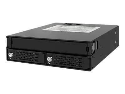 ICY Dock ToughArmor MB994IKO-3SB - Gehäuse für Speicherlaufwerke - SATA 6Gb/s / SAS 12Gb/s - SATA 6Gb/s - Schwarz