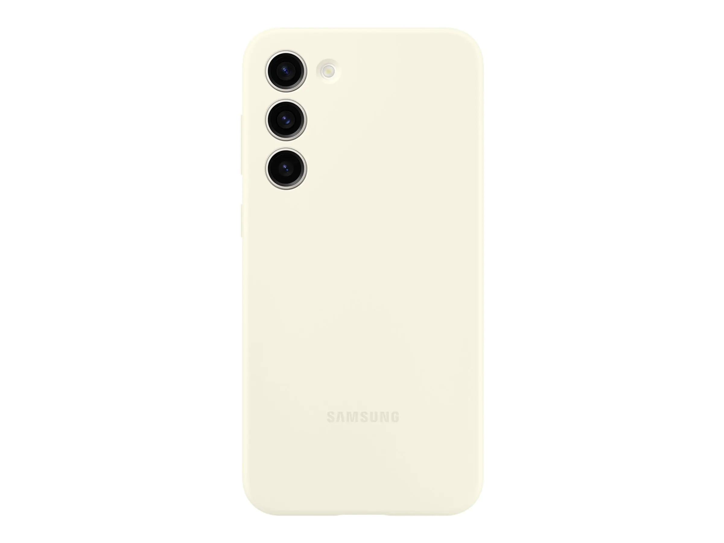 Samsung EF-PS916 - Hintere Abdeckung für Mobiltelefon - Silikon - Cremefarben - für Galaxy S23+