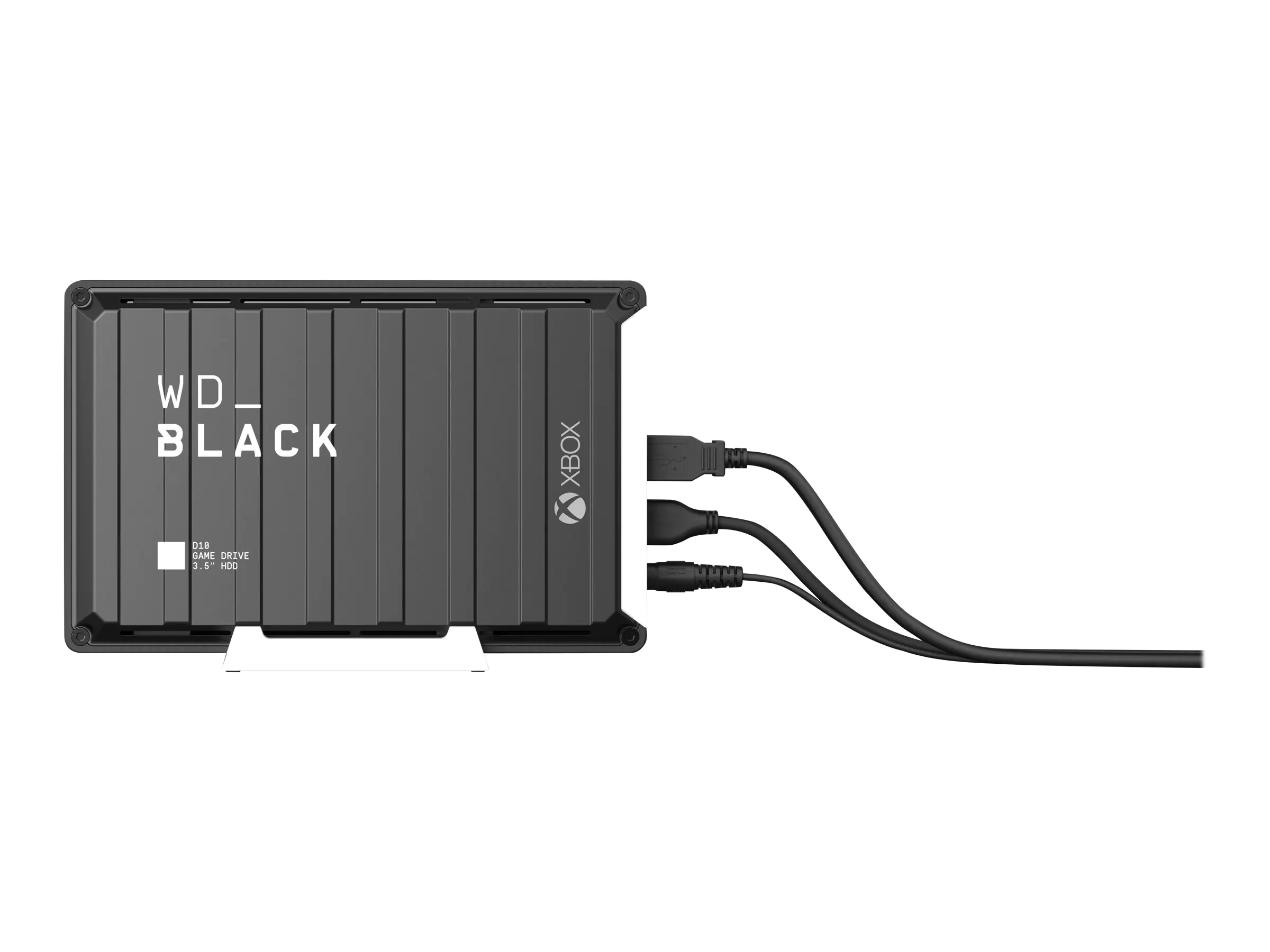 WD_BLACK D10 Game Drive for Xbox One WDBA5E0120HBK - Festplatte - 12 TB - extern (tragbar) - USB 3.2 Gen 1 - 7200 rpm - Schwarz
