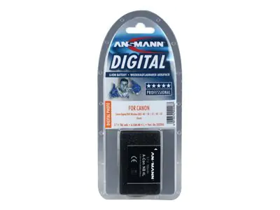 Ansmann A-Can NB 5 L - Kamerabatterie - Li-Ion - 850 mAh - für Canon PowerShot ELPH SD790, SD800, SD850, SD870, SD880, SD890, SD900, SD950, SD970, SD990