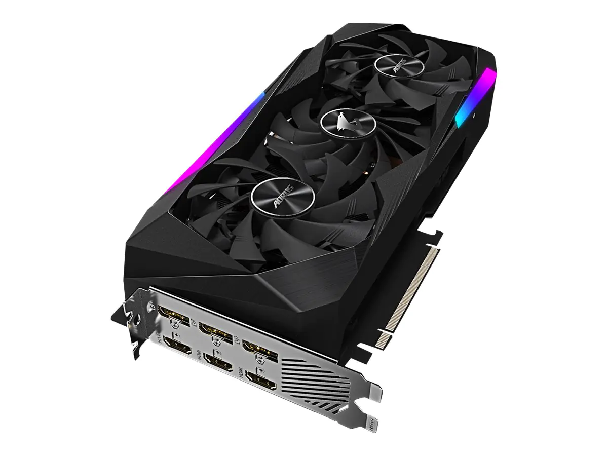 Gigabyte AORUS GeForce RTX 3070 MASTER 8G (rev. 2.0) - Grafikkarten - GF RTX 3070 - 8 GB GDDR6 - PCIe 4.0 x16 - 3 x DisplayPort, 3 x HDMI