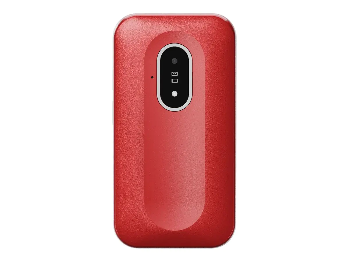 Doro Leva L20 4G Großtastenklapp rot-weiß - 1.150 mAh - 7,11 cm