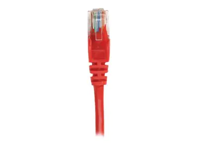 Intellinet Network Patch Cable, Cat5e, 10m, Red, CCA, U/UTP, PVC, RJ45, Gold Plated Contacts, Snagless, Booted, Lifetime Warranty, Polybag - Patch-Kabel - RJ-45 (M) zu RJ-45 (M) - 10 m - UTP - CAT 5e - geformt, ohne Haken - Rot