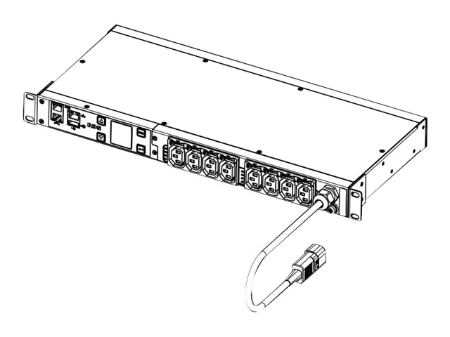 Eaton ePDU G3 Metered Input - Stromverteilungseinheit (Rack - einbaufähig) EMIH02