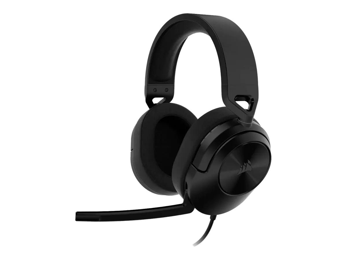 CORSAIR Gaming HS55 SURROUND - Headset - ohrumschließend - kabelgebunden - 3,5 mm Stecker - Kohle