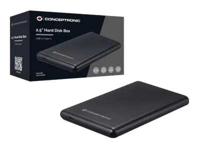 Conceptronic - Speichergehäuse - 2.5" (6.4 cm) - SATA 6Gb/s - USB 3.1 (Gen 2)