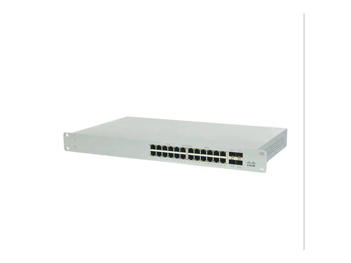 Cisco Meraki MS130-24X - Switch - managed - 18 x 10/100/1000Base-T + 6 x 2.5GBase-T + 4 x 10Gb