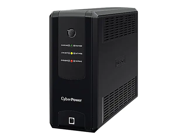 CyberPower UT Series UT1200EG - USV - Wechselstrom 230 V - 700 Watt - 1200 VA - 1-phasig - USB - Ausgangsanschlüsse: 4 - Schwarz
