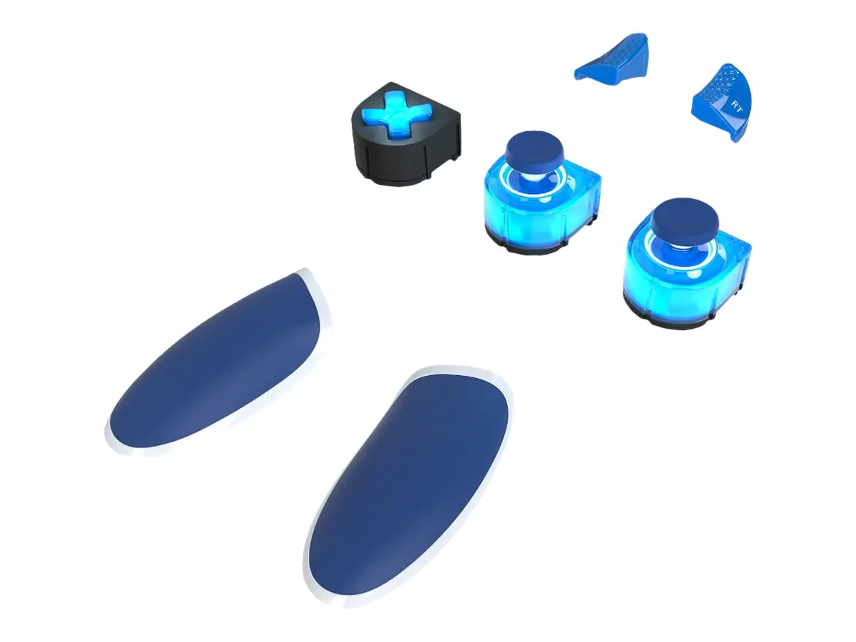 Thrustmaster ESWAP X LED Blue Crystal Pack - Zubehörkit für Game-Controller - Blau - für ThrustMaster eSwap X Pro Controller