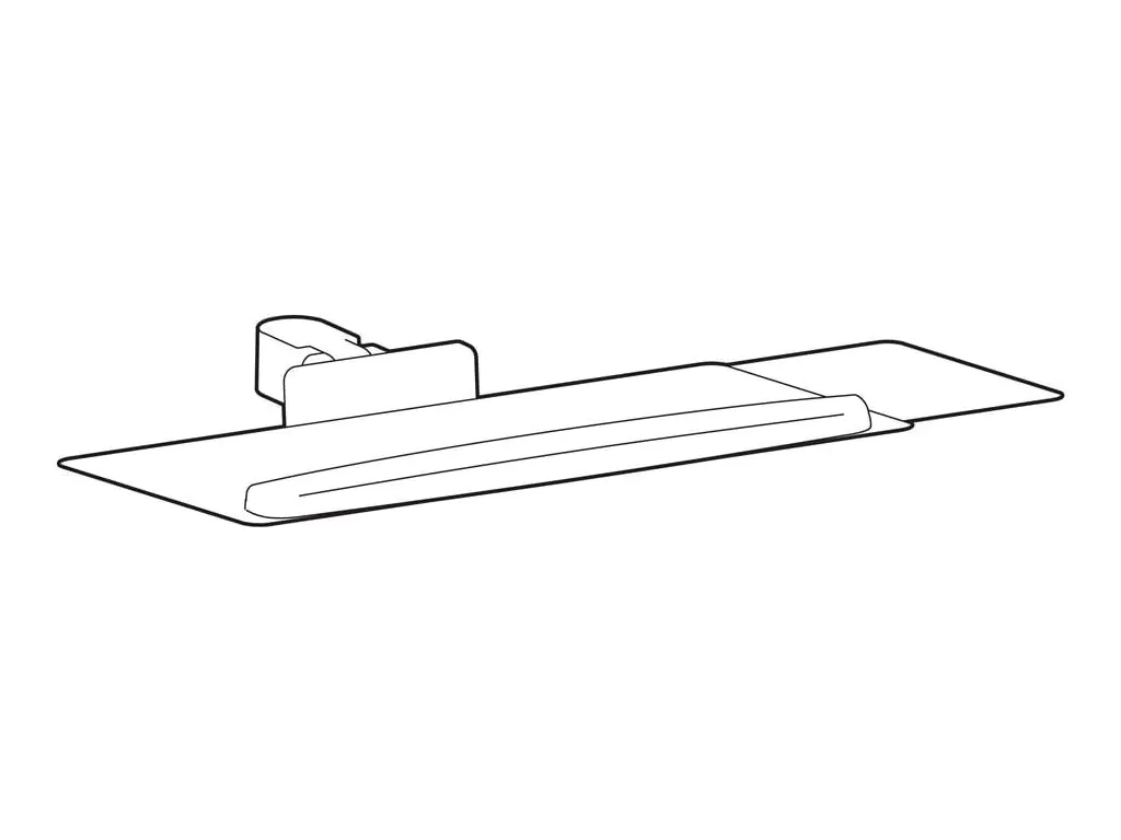 Ergotron LX Pro - Befestigungskit (Tastaturdrehpunkt, Tastatur-Tablett, Mausablage z