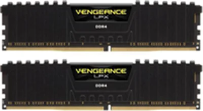 CORSAIR Vengeance LPX - DDR4 - kit - 32 GB: 2 x 16 GB - DIMM 288-PIN - 2133 MHz / PC4-17000 - CL13 - 1.2 V - ungepuffert - non-ECC - Schwarz