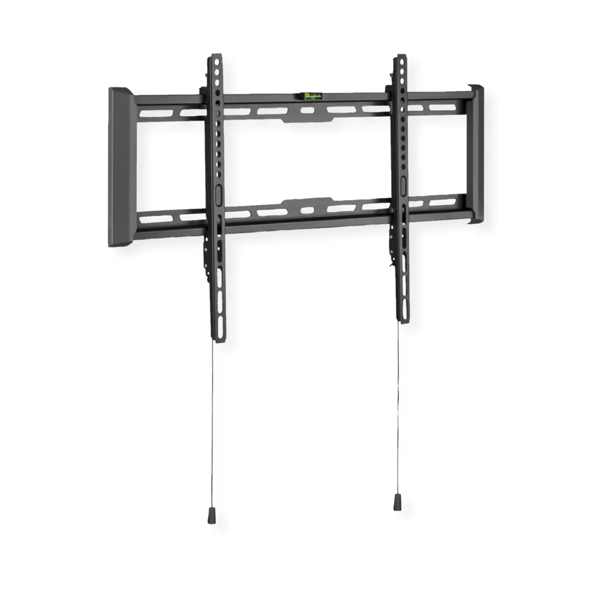 VALUE - Befestigungskit (Wandmontage) - fest - für LCD TV - 27 mm Wandabstand, < 75 kg, VESA 600 x 400 - Metall - Schwarz - Bildschirmgröße: 94-203 cm (37"-80")