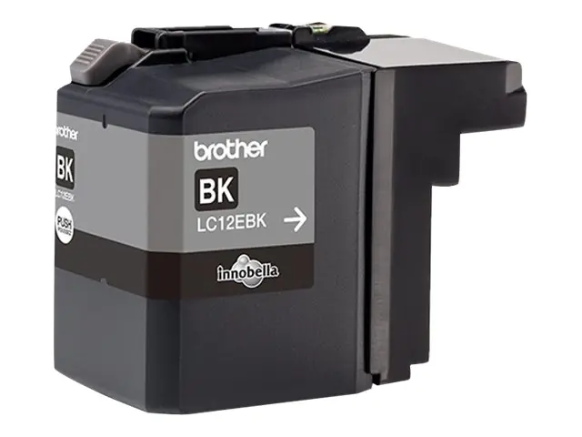 Brother LC12EBK - XL-Kapazität - Schwarz - Original - Tintenpatrone - für Brother MFC-J6925DW; INKvestment Business Smart Pro MFC-J6925DW