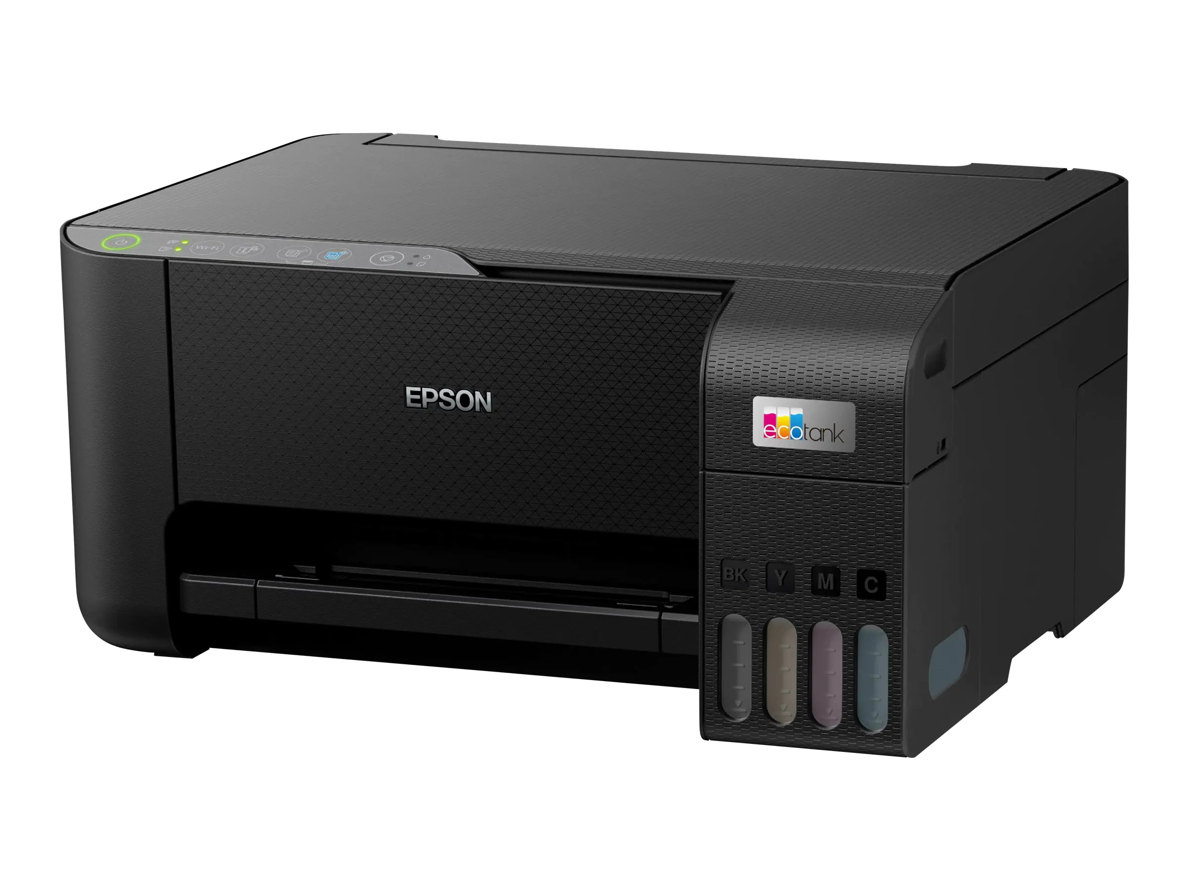 Epson L3250 - Multifunktionsdrucker - Farbe - Tintenstrahl - nachfüllbar - A4 (210 x 297 mm) (Original) - A4/Legal (Medien) - bis zu 10 Seiten/Min. (Drucken) - 100 Blatt - Wi-Fi, USB - Schwarz