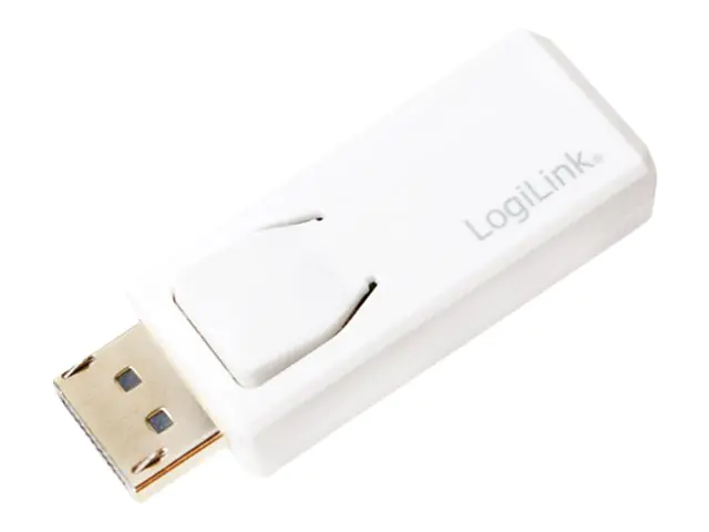 LogiLink - Videoadapter - DisplayPort männlich zu HDMI weiblich - weiß - 4K Unterstützung