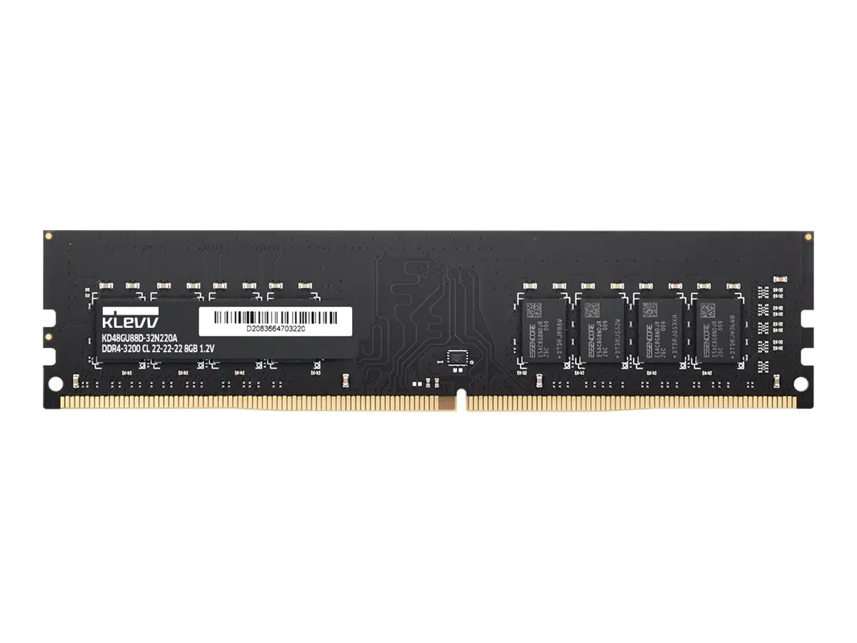 Klevv DDR4 - Modul - 8 GB - DIMM 288-PIN - 3200 MT/s / PC4-25600 KD48GU880-32N2200