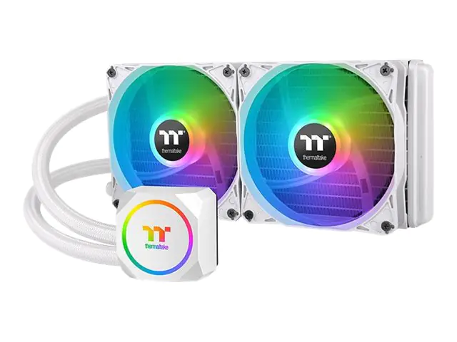 Thermaltake TH240 ARGB Sync - Snow Edition Prozessor-Flüssigkeitskühlsystem -CL-W301-PL12SW-A