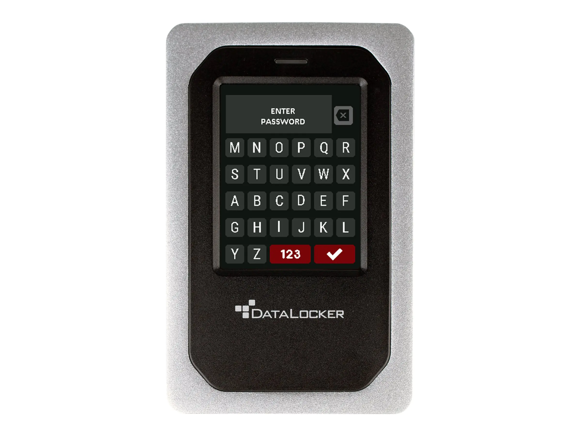 DataLocker DL4 FE - SSD - verschlüsselt - 2 TB - extern (tragbar) - USB 3.2 (USB-C Steckverbinder) - FIPS 140-2 Level 3, 256-bit AES-XTS - TAA-konform