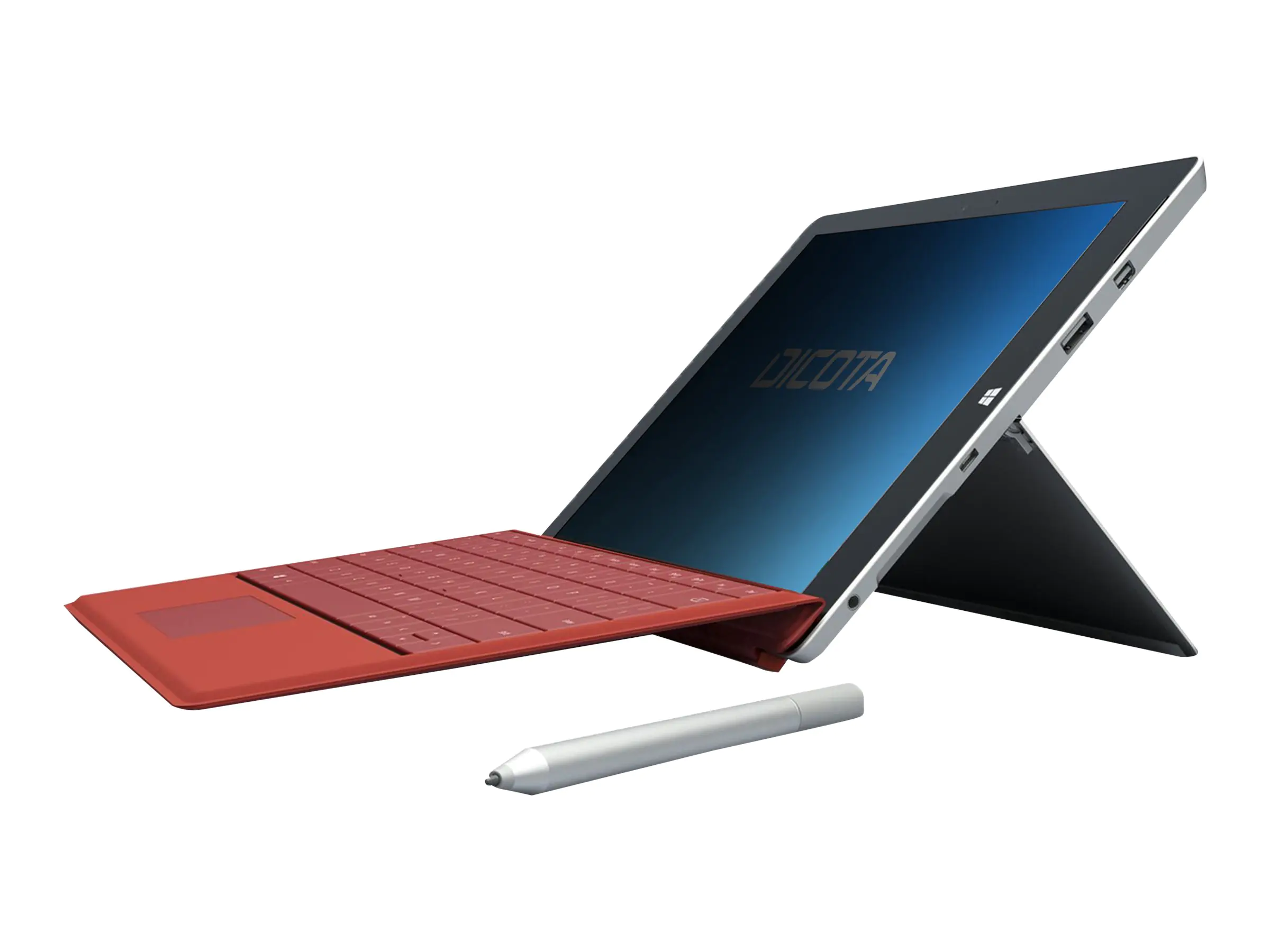 Dicota - Blickschutzfilter für Tablet-PC - 2-Wege - klebend - Schwarz - für Microsoft Surface Pro 3