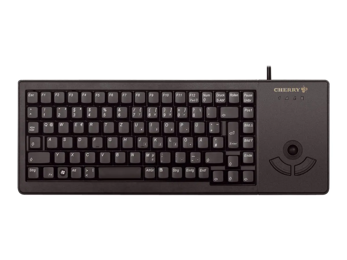 CHERRY XS G84-5400 - Tastatur - USB - Pan-Nordic - Schwarz