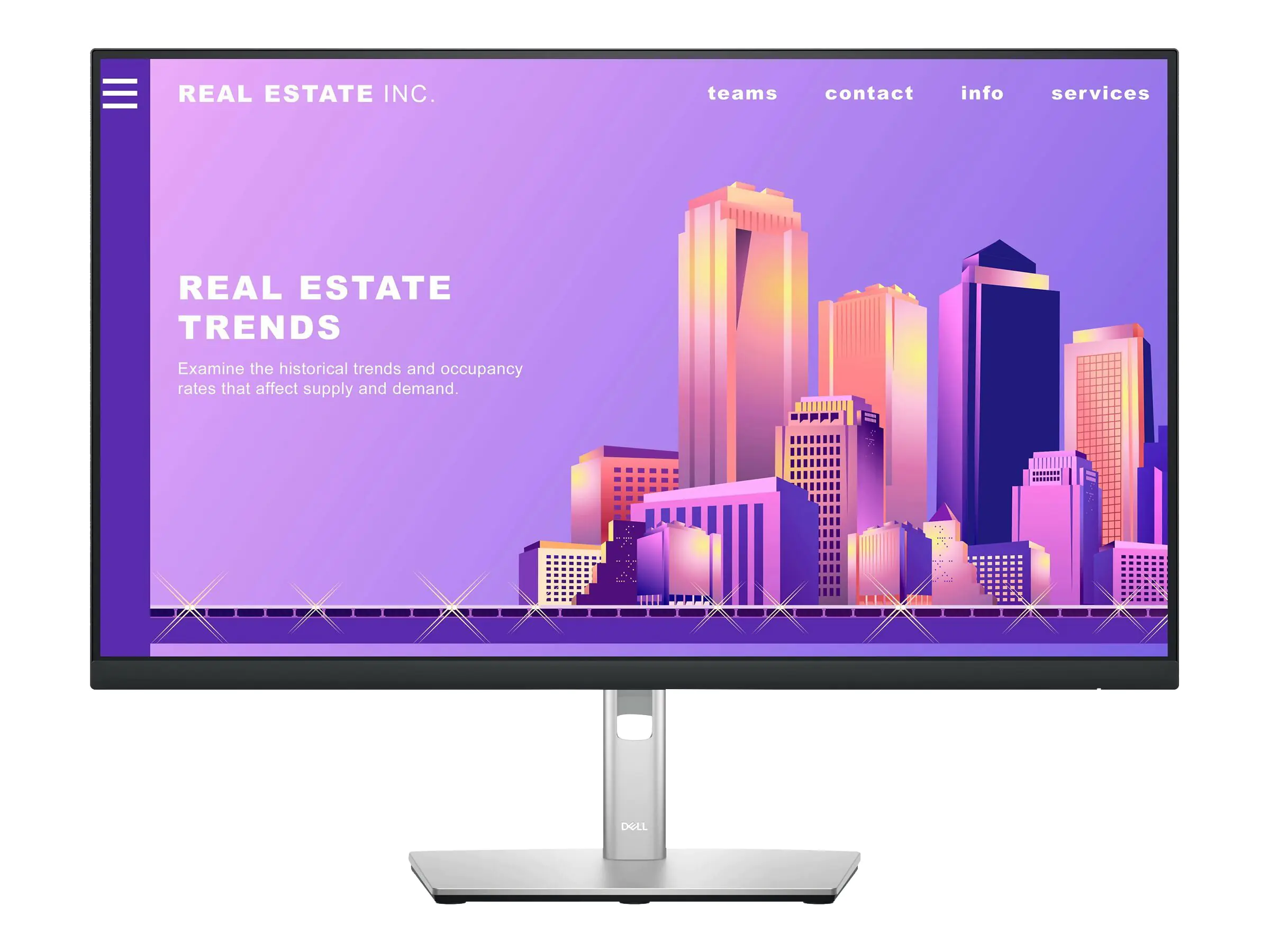 Dell P2722H - LED-Monitor - 69 cm (27") - 1920 x 1080 Full HD (1080p) DELL-P2722H
