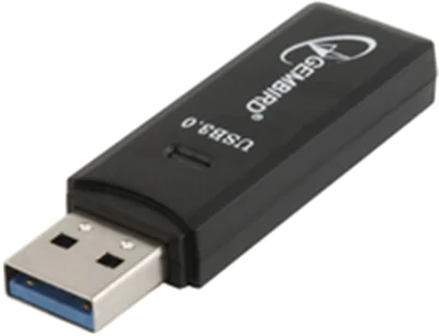 Gembird UHB-CR3-01 - Kartenleser (microSD, SD, microSDHC, microSDXC, MMC, RS-MMC, SDHC, SDXC, TransFlash) - USB 3.0