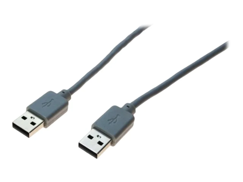 exertis Connect - USB-Kabel - USB (M) zu USB (M) - USB 2.0 - 2 m - Grau